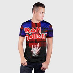 Футболка спортивная мужская Iron Maiden, цвет: 3D-принт — фото 2