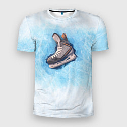 Футболка спортивная мужская Фмгурное катание, цвет: 3D-принт