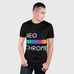 Футболка спортивная мужская NEO CHROME, цвет: 3D-принт — фото 2