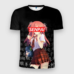 Футболка спортивная мужская SENPAI ANIME, цвет: 3D-принт