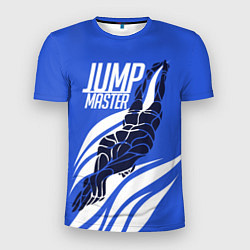 Футболка спортивная мужская Jump master, цвет: 3D-принт