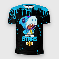 Мужская спорт-футболка Brawl Stars Leon Shark