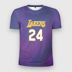 Футболка спортивная мужская Los Angeles Lakers Kobe Brya, цвет: 3D-принт