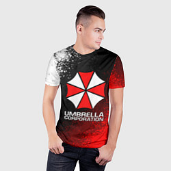 Футболка спортивная мужская UMBRELLA CORP, цвет: 3D-принт — фото 2