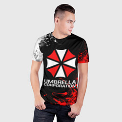 Футболка спортивная мужская UMBRELLA CORPORATION, цвет: 3D-принт — фото 2