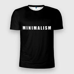 Футболка спортивная мужская Minimalism, цвет: 3D-принт