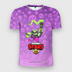 Мужская спорт-футболка Brawl Stars virus 8 bit