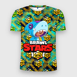 Мужская спорт-футболка Brawl Stars Leon