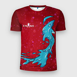 Мужская спорт-футболка CS GO Water Elemental
