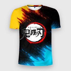 Мужская спорт-футболка KIMETSU NO YAIBA