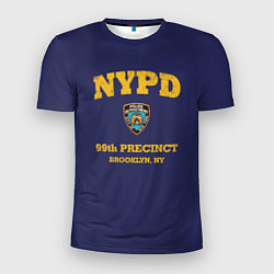 Мужская спорт-футболка Бруклин 9-9 департамент NYPD