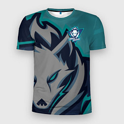 Мужская спорт-футболка Форма White wolves