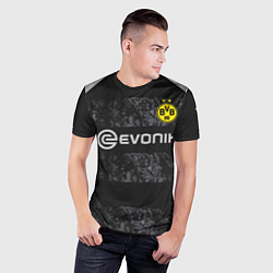 Футболка спортивная мужская Reus away 19-20, цвет: 3D-принт — фото 2