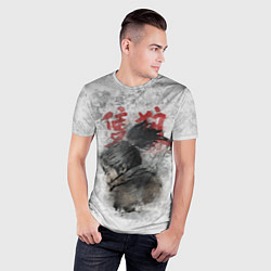 Футболка спортивная мужская SEKIRO SHADOW DIE TWICE, цвет: 3D-принт — фото 2