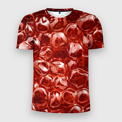 Футболка спортивная мужская Красный Лед, цвет: 3D-принт
