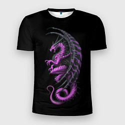 Мужская спорт-футболка Purple Dragon