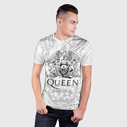 Футболка спортивная мужская QUEEN, цвет: 3D-принт — фото 2