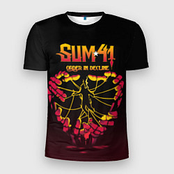 Футболка спортивная мужская SUM41 OID, цвет: 3D-принт