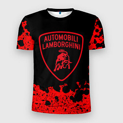 Мужская спорт-футболка Lamborghini