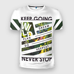 Мужская спорт-футболка Off-White: Keep Going