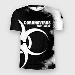 Мужская спорт-футболка Coronavirus 2019 - nCoV