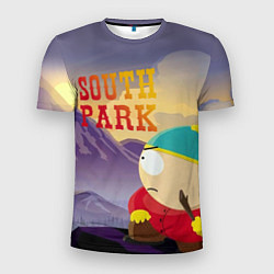 Футболка спортивная мужская South Park Картмен, цвет: 3D-принт