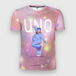 Футболка спортивная мужская UNO Little Big, цвет: 3D-принт