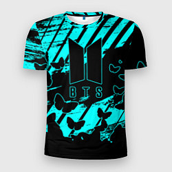 Футболка спортивная мужская BTS, цвет: 3D-принт