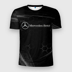 Футболка спортивная мужская MERCEDES, цвет: 3D-принт