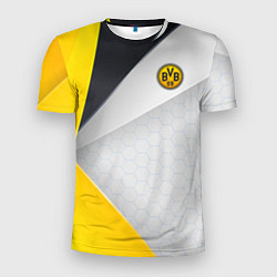 Футболка спортивная мужская FC Borussia, цвет: 3D-принт