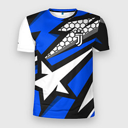 Футболка спортивная мужская Juventus F C, цвет: 3D-принт