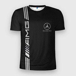 Мужская спорт-футболка Mercedes Carbon