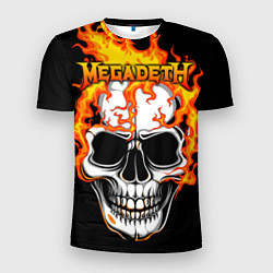 Футболка спортивная мужская Megadeth, цвет: 3D-принт