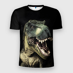 Мужская спорт-футболка Динозавр T-Rex