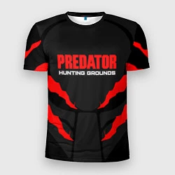 Футболка спортивная мужская PREDATOR:HUNTING GROUNDS, цвет: 3D-принт