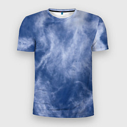 Мужская спорт-футболка Облака в небе