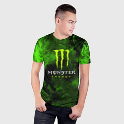 Футболка спортивная мужская MONSTER ENERGY, цвет: 3D-принт — фото 2