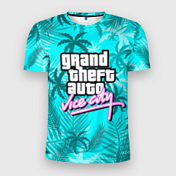 Футболка спортивная мужская GTA VICE CITY, цвет: 3D-принт