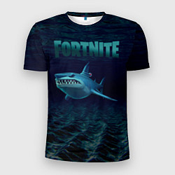 Футболка спортивная мужская Loot Shark Fortnite, цвет: 3D-принт