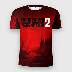 Футболка спортивная мужская Red Dead Redemption 2, цвет: 3D-принт