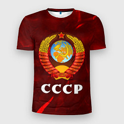 Мужская спорт-футболка СССР USSR