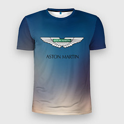 Футболка спортивная мужская Aston martin, цвет: 3D-принт