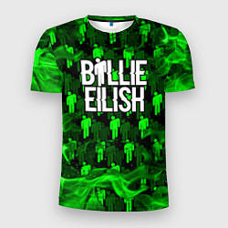 Футболка спортивная мужская BILLIE EILISH, цвет: 3D-принт