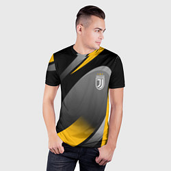Футболка спортивная мужская Juventus Uniform, цвет: 3D-принт — фото 2