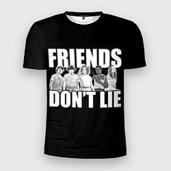 Мужская спорт-футболка Friends Dont Lie