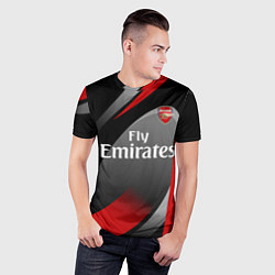 Футболка спортивная мужская ARSENAL UNIFORM, цвет: 3D-принт — фото 2