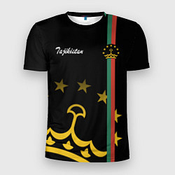 Мужская спорт-футболка Таджикистан - серб страны