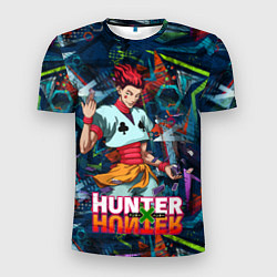 Футболка спортивная мужская Хисока Hunter x Hunter, цвет: 3D-принт