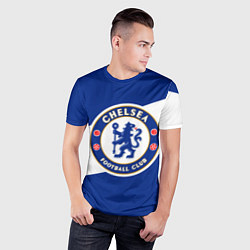 Футболка спортивная мужская Chelsea SPORT, цвет: 3D-принт — фото 2