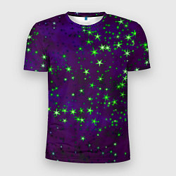 Мужская спорт-футболка Звездное небо арт